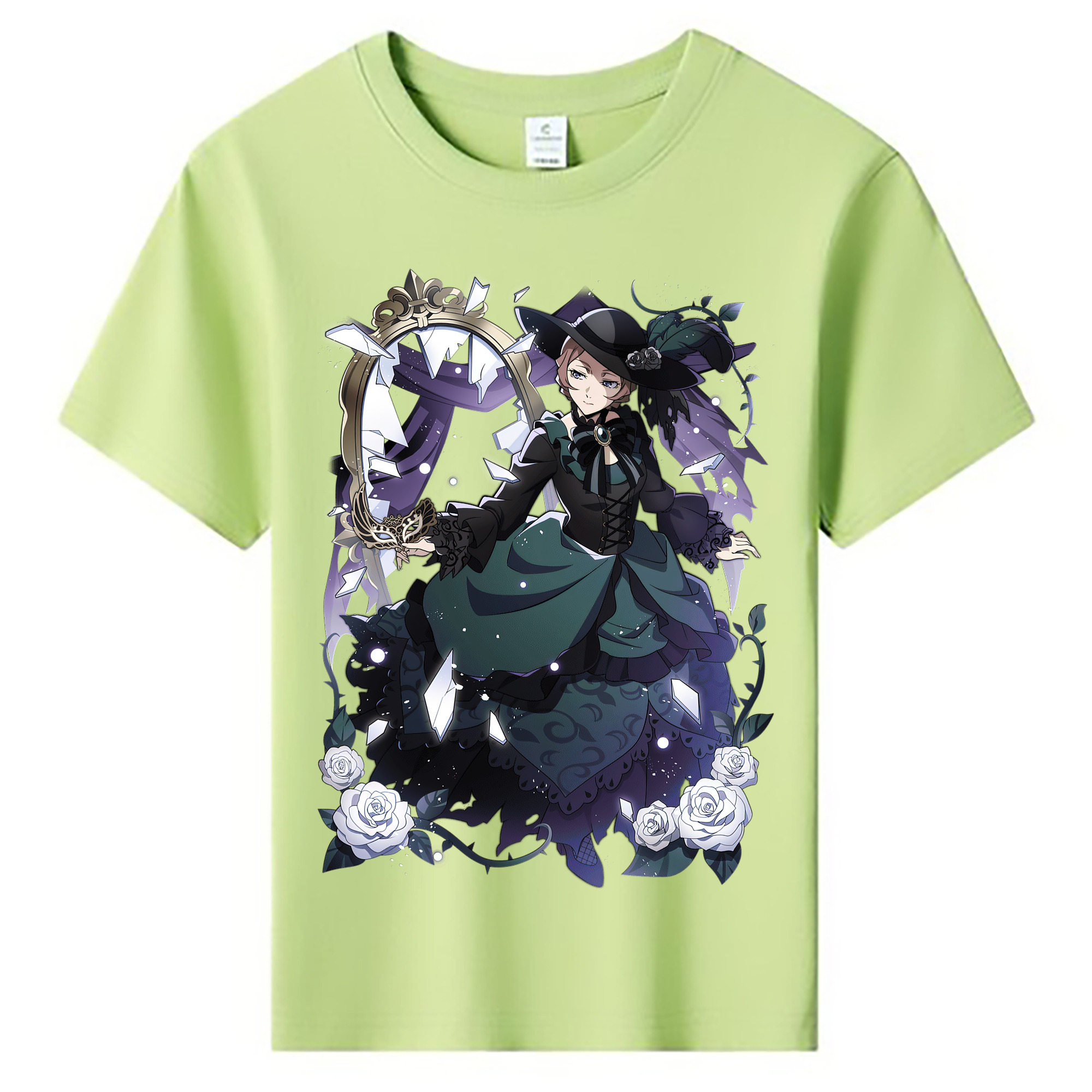 （画像用） 文豪ストレイドッグス Bungo Stray Dogs 綿100％キッズTシャツ（フロントプリント）
